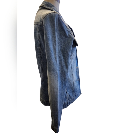 Rustic Denim Jacket XL - Picture 3 of 5